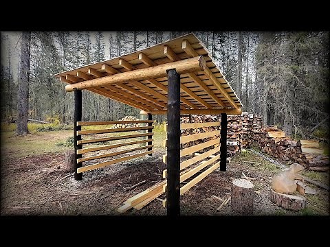 Building a Traditional Wood Roof at the Off Grid Cabin