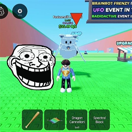 I got spectral block box Brainrotz roblox