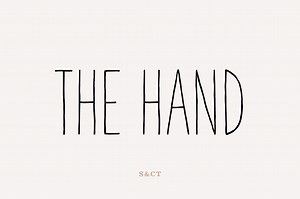 The Hand Font Collection (7 fonts), a Sans Serif Font by S&C Type