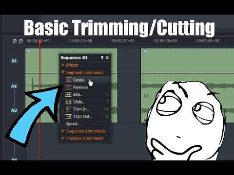 v14 Lightworks Tutorial Basic Tool Overview Part 1 | Cutting,Trimming,Deleting
