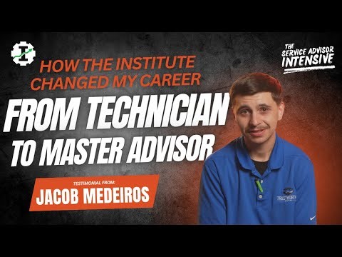 From Technician to Confident Service Advisor | Jacob M. describes our Service Advisor Intensive