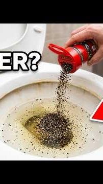 I Put Black Pepper in My Toilet Overnight… Look!