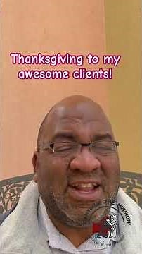 Thanksgiving to my awesome clients....thank you!