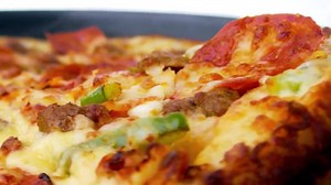 32K views · 329 reactions | Enjoy thick, hearty crust from start to finish. Our New 3-Topping Pan Pizza is $10. U.S./Online Only. Valid until 12/11. | Papa Johns Pizza | Facebook