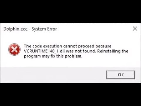 Hướng dẫn fix dễ dàng lỗi VCRUNTIME140_1.dll Was Not Found (2021)