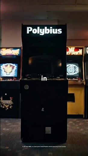 Polybius - a 1981 arcade game #creepy #CIA #myth