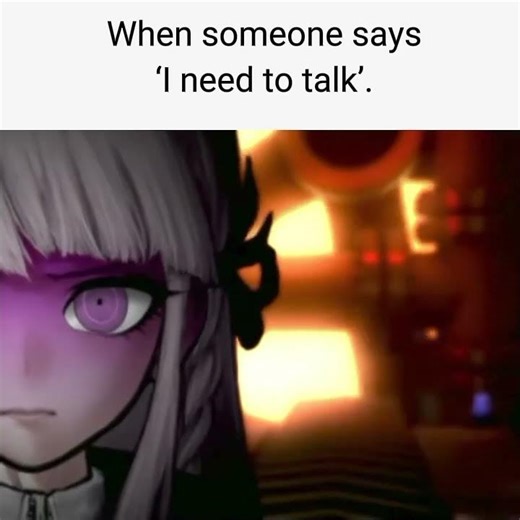 mini heart attack moment 💀 #anime #meme #kyokokirigiri