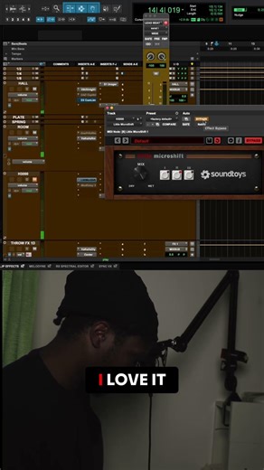 Wider Mixes: SoundToys MicroShift Vocal Trick! #shorts