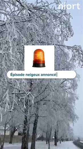 Ville de Niort on Instagram: "#Niort ⚠️Alerte météo ⚠️En prévision de la vigilance orange neige et verglas annnoncée ce lundi soir et demain mardi 6 janvier, la Ville de Niort et ses équipes sont mobilisées et ont pris des mesures préventives. Retrouvez les sur https://www.vivre-a-niort.com/actualites/dernieres-infos/vigilance-orange-neige-et-verglas/index.html"