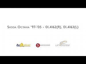 How do you replace the window regulator mechanism in the Skoda Octavia?