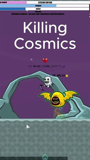 Killing Cosmic Bats in EVOWORLD!!! Free XP from Cosmic Attacks! #games #evoworld #win #funny #lol