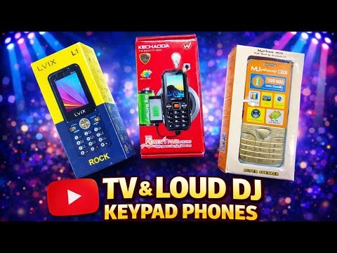 Leysky Kechaoda K112 Keypad Phone | Lvix DJ Rock Phone | MU Phone M230 | Unboxing | Price | Review