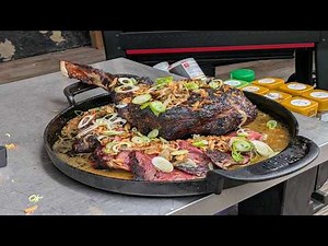 Weber Master-Touch Tomahawk Steak with Smokey Onion Butter Sauce 🥩🔥