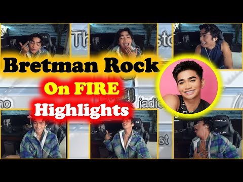 Bretman Rock DRAMATIC & HILARIOUS moment in a stream | Among Us Highlights