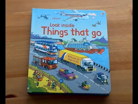 Look inside things that go - Usborne