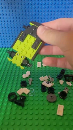 Lego City: Go Cart Racer speed build!! #lego #shorts #legocity #30719