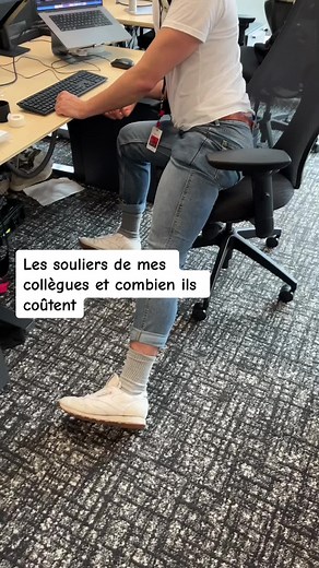 Les souliers de mes collegues et leur prix. #fashiontiktok #tiktokshoes office shoes 2023