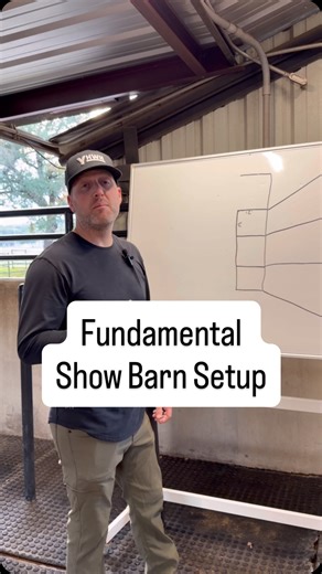 Stock Up Supply on Instagram: "Fundamental show barn setup #livestockshow #cattleshow #showcattle #livestock"