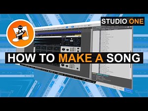 How to use Studio One - beginner's Tutorial