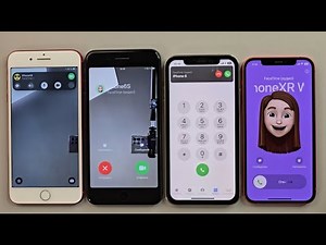 FaceTime Incoming call & Outgoing call iPhone 7 iPhone 8 iPhone 16 PM iPhone 12