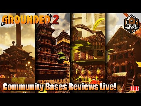 Architect Reacts to YOUR Grounded 2 Bases | Community Showcase LIVE