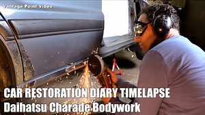 15K views · 124 reactions | A timelapse of the bodywork so far on the Car Restoration Diary Daihatsu Charade, a recap before we publish some new videos. Follow this project and others on our page Vantage Point Video | Vantage Point Video Garage | Facebook
