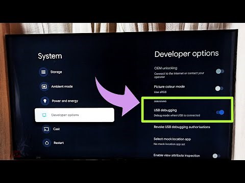 HISENSE Smart Google TV : How to Enable or Disable USB Debugging Mode