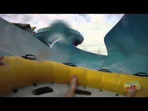 Walhalla Wave water slide POV at Aquatica SeaWorld Orlando