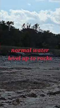 Rodman Reservoir drawdown. That is a lot of water! 😎