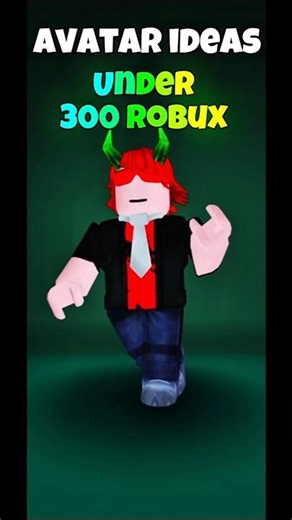 Avatar ideas (under 300 robux) #roblox #robloxavatarideas