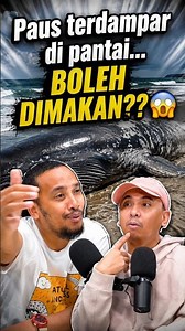 Stranded whale on the beach... CAN IT BE EATEN? 😱 #mindset #podcast #trending
