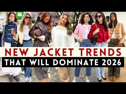 🔴JACKET TRENDS THAT WILL DOMINATE SPRING 2026! | Mia Moda | Mia Moda