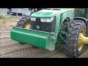 8370R PULLING A 12 ROW RIP/STRIP RIG. SCOTT FARMS 2018 COTTON STRIP TILLAGE PT1