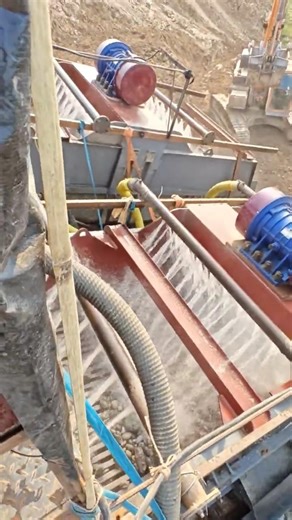 High-Efficiency GoldRecovery Using Vibrating Screens#gold #equipment #goldmine #goldminingequipment