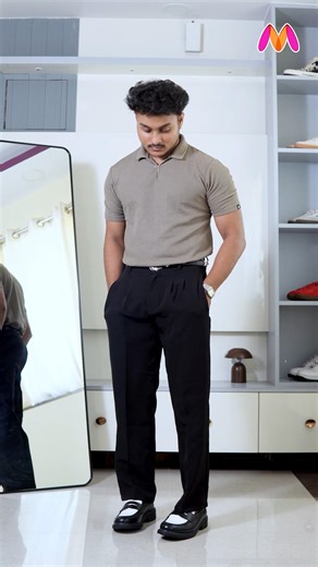 GRWM - Styling a Black Korean Pant 🔥 #myntra #myntrafashion #trendsatvalue