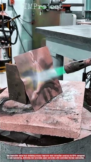 Innovative Metal Heat Shrinking Process : Best Precision Panel Correction