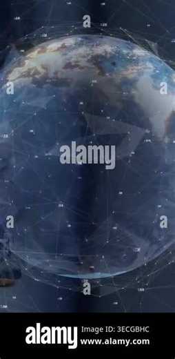 Globe fading, scientist lab-coat gloves reaching and inspecting amber vial at lab bench for review Stock Video Footage - Alamy