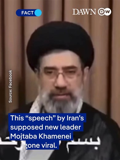 Debunking the Viral AI-Generated Speech of Mojtaba Khamenei