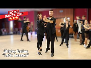 Shirley Ballas - Latin Dance Lesson | Roma Dance Cup