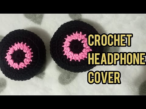 Crochet Headphone Covers