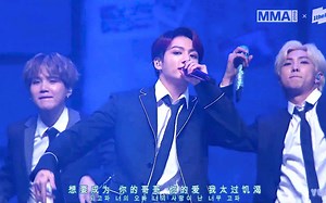 【BTS】《Boy in luv》现场超清中字｜闵玧其到底在笑什么啊？哈哈哈哈