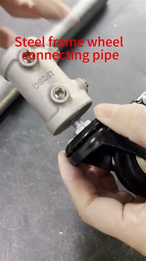 Hardware tool accessories Steel frame wheel connecting pipe
