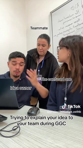 Pov: Trying to explain your idea to your team during GGC 🚀 #fyp#foryou#foryoupage#pourtoi#algeria#university#uni#université#funny#fun#college#students#startup