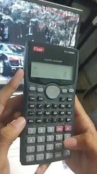 How to Convert Binary Number To Decimal Number Using Scientific Calculator( Flair)