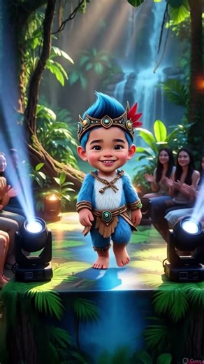 Stitch's Human Form: Magical Jungle Transformation #stitch #transformation #disney