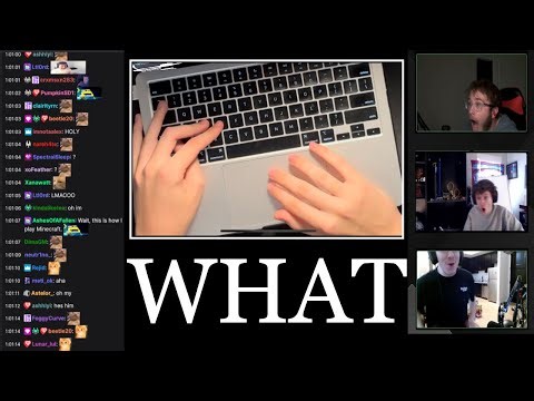 Minecraft speedrunners wondered how I play on trackpad. Here's how