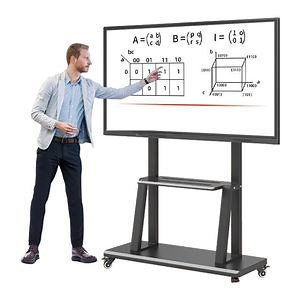 [Hot Item] Digital Smart Flat Panel Stand Multi Touch Whiteboard Interactive Board