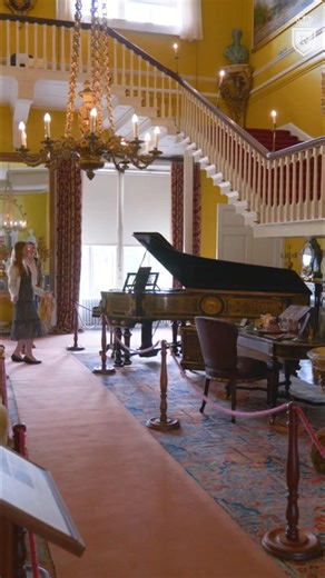 Explore the history of the Erard piano from the 1800s, a phenomenal piece even in its time. Lady Rosina, seeking grandeur, had it gilded in Hull, creating a stunning collection piece. The bright lemon sunshine color sets the room off beautifully, doesn't it? It makes me smile. #ErardPiano #GildedAge #LadyRosina #ArtHistory #HistoricalArtifacts #PianoHistory From: American Viscountess Series 03 Episode 11 | Real Royalty