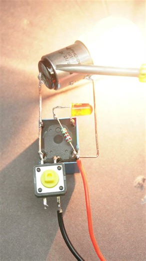 Short circuit protection #experiment #scienceproject