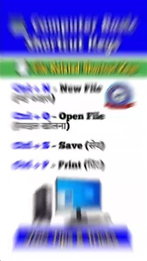 😱⚡ Computer Shortcut Key | Basic Shortcut Key | File editing shortcut Key | Shortcut | #shorts #tips